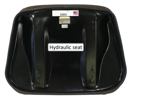 Assise et dossier de siège John Deere série 55