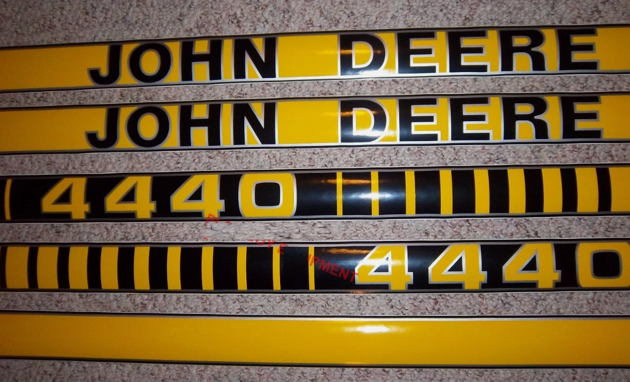 Autocollant Capot John Deere  série 30  40  55