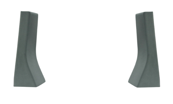 Intérieur de cabine XL International Case IH 4 CYLINDRES Gris