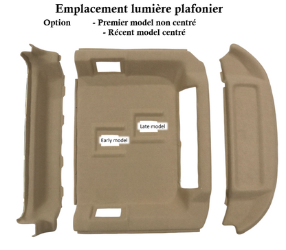 Plafonnier Tissus Moissonneuse John Deere Série 9400 9500 9600 9410 9510 9610 CTS CTS II