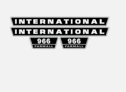 Kit Autocollant IH INTERNATIONAL 966 1066