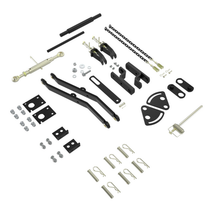 Attelage 3 point tracteur tondeuse