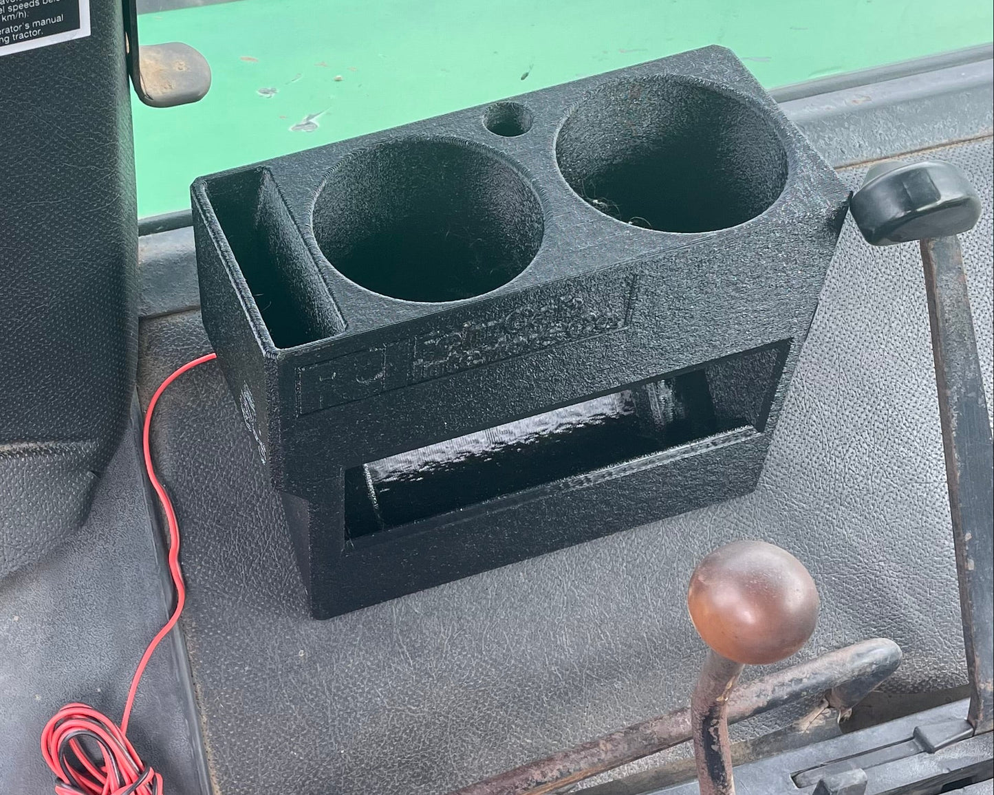 Porte Gobelet USB USBC John Deere SG2