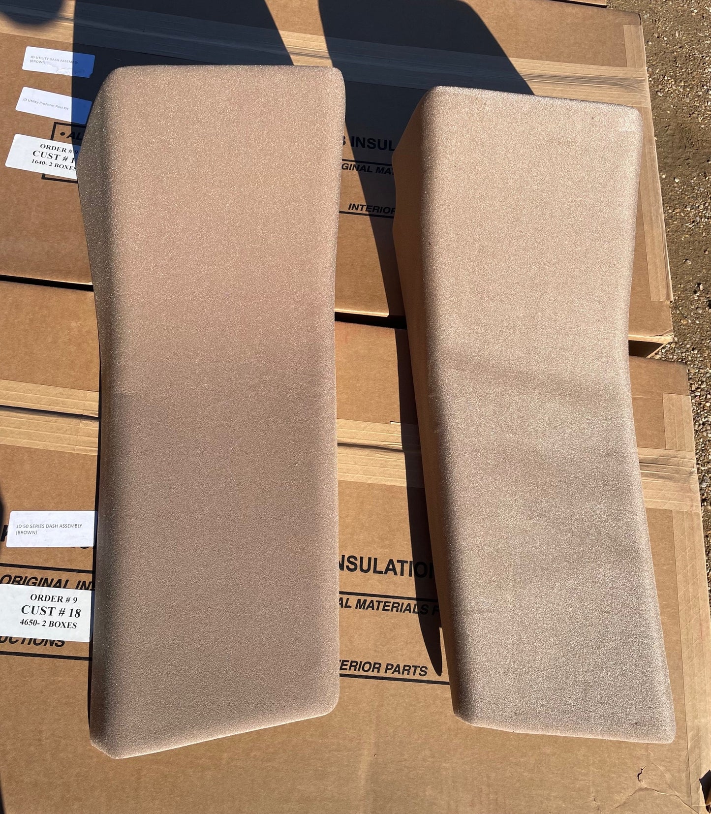 Intérieur de cabine XL International Case IH 4 CYLINDRES Beige