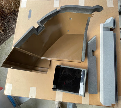 Bas de cabine John Deere Série 7700, 7800, 7210, 7410, 7510, 7610, 7710, 7810