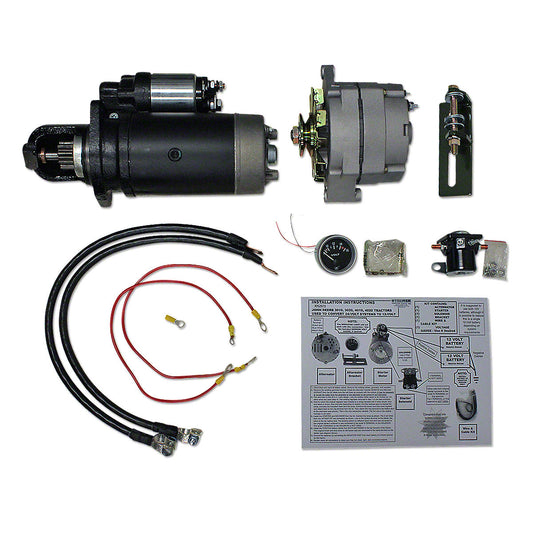 Kit conversion démarreur 24v vers 12 volts John Deere série 3020 4020