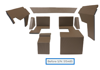 Intérieur de cabine John Deere Série Europe 3040 3140 3640 3640S 3050 3350 3650