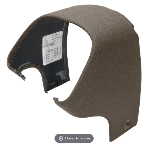 Habillage tableau de bord John Deere SG2 Série 55 Sans Trappe à Fusibles