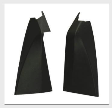 Habillage entrée d'ailes John Deere SG2 Série 4030 - 4630