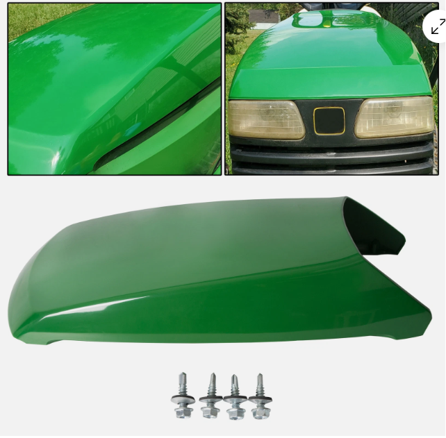 Capot supérieur John Deere LT150 LT160 LT170 LT180 LT190