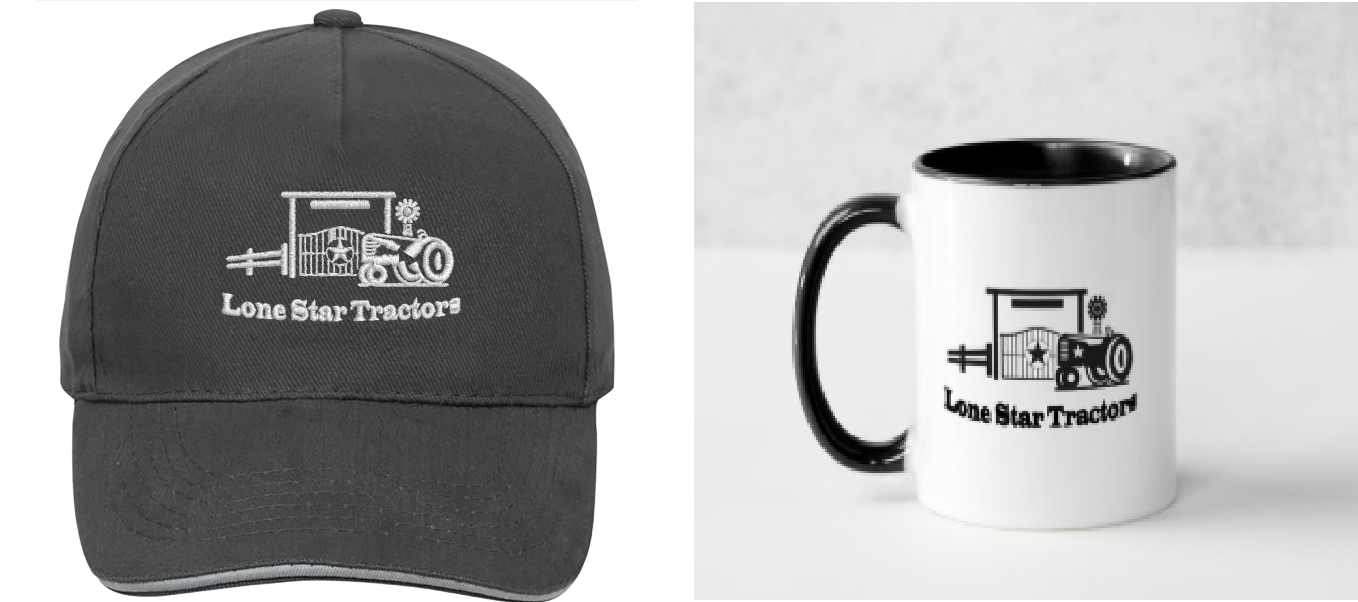 Lot Casquette et Mug Lone Star Tractors