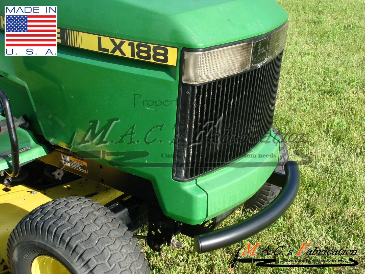 Pare choc avant John Deere LX172 LX173 LX175 LX176 LX178 LX186 LX188